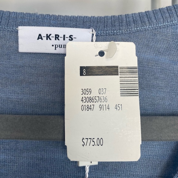 NWT Akris Long Sleeve Sweater/Pullover Size 8 - Picture 3 of 14